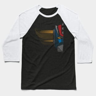 Goldrake Half Baseball T-Shirt